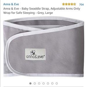 Ana and Eve arms only swaddle strap